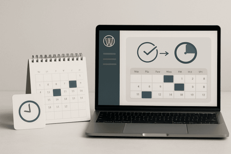 A Content Scheduling Strategy for Automated WordPress Sites