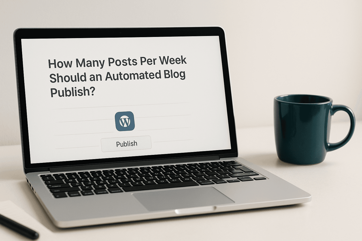 How Many Posts Per Week Should an Automated Blog Publish?