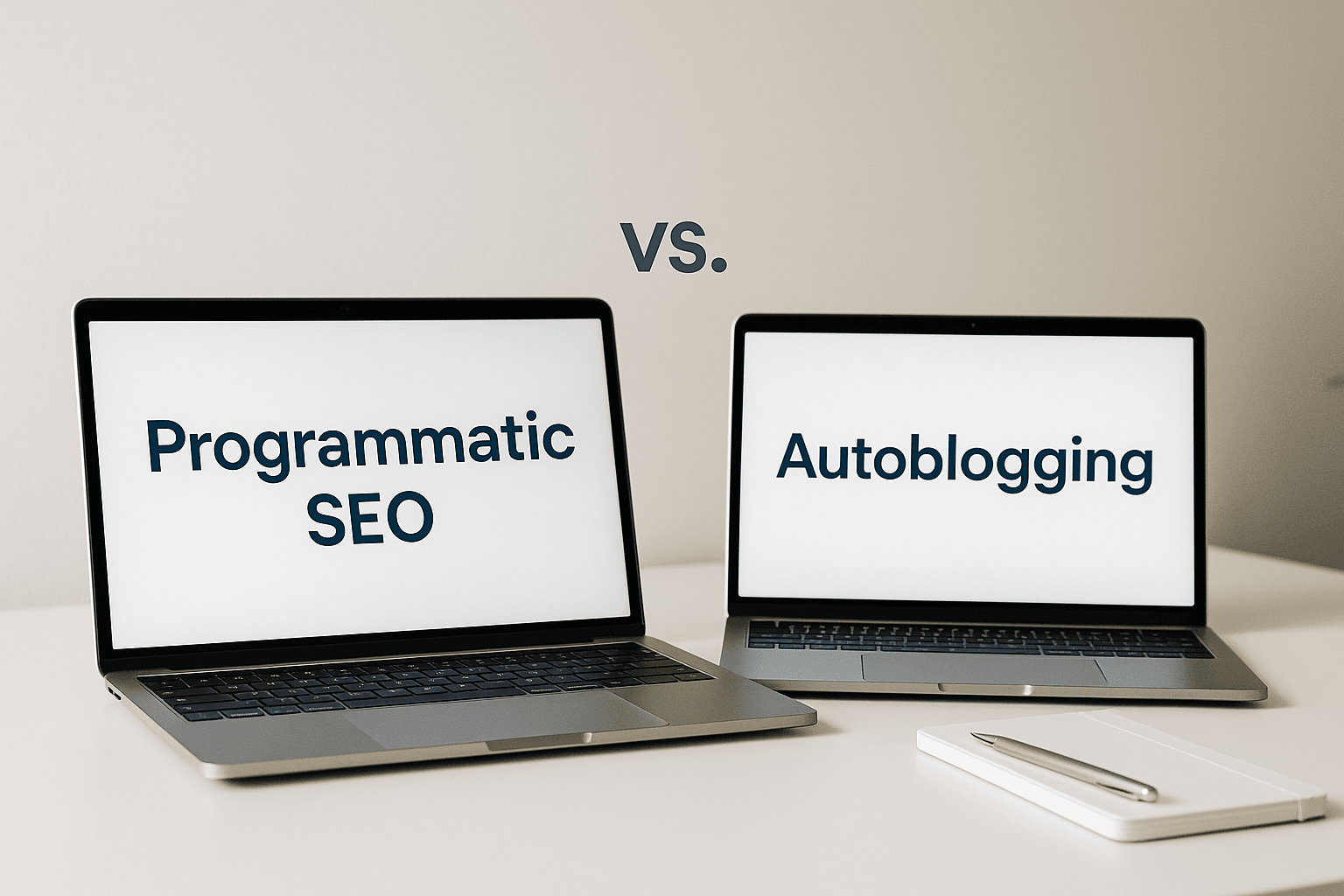 Programmatic SEO vs Autoblogging: Different Tools for Different Jobs