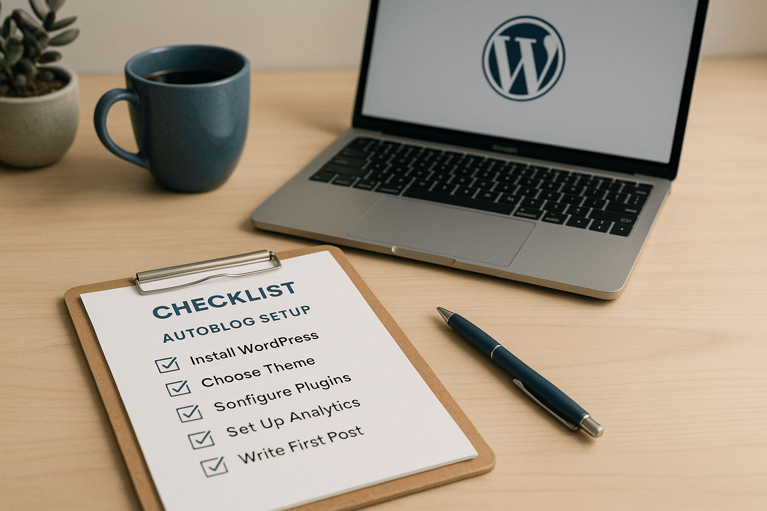 The Autoblog Setup Checklist: From Empty WordPress Install to First Scheduled Post